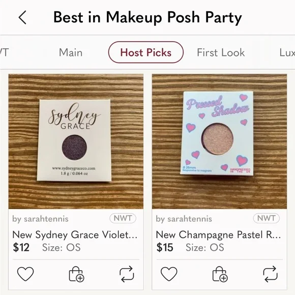 💰3/$30💰🎉HP🎉 New Champagne Pastel Roses UK Eyeshadow - Picture 4 of 4